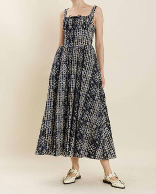 Aureum - Good Things To Come Embroidered Midi Dress