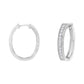 10KT White Gold Diamond Hoop Earring (1.00 cttw, H-I Color, I1-I2 Clarity)