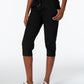Calça Cropped Feminina Calvin Klein Preta Tamanho X-S