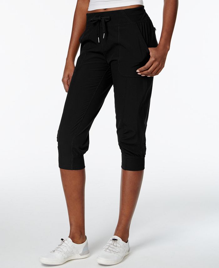 Calça Cropped Feminina Calvin Klein Preta Tamanho X-S