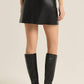 Z Supply - Ciera Faux Leather Mini Skirt