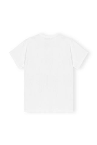 Ganni - Camiseta básica relaxada Jersey Cats