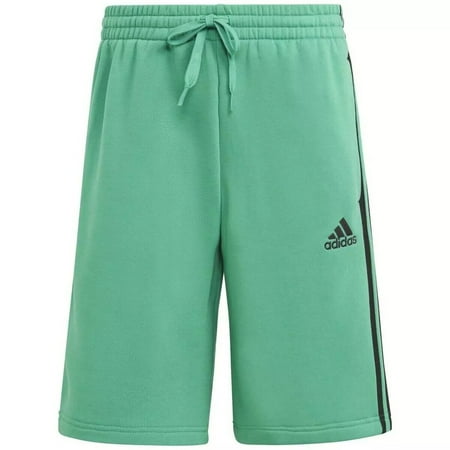 adidas-mens-fleece-shorts-court-green