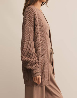Z Supply - Cardigan com barra canelada Congress