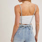 Bluivy - Denim Shorts Romper