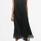 Greylin - Tassel Strap V-neck Midi Dress