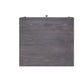 Iban End Table - Gray Oak / Chrome