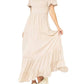 Hyfve - Tiered Smocked Maxi Dress