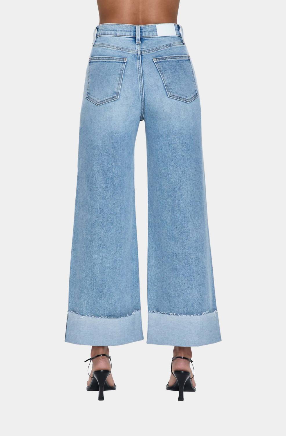 Pistola - Lana Crop Wide Leg Jeans