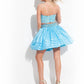 Rachel Allan - Strapless Two-piece Homecoming Dress