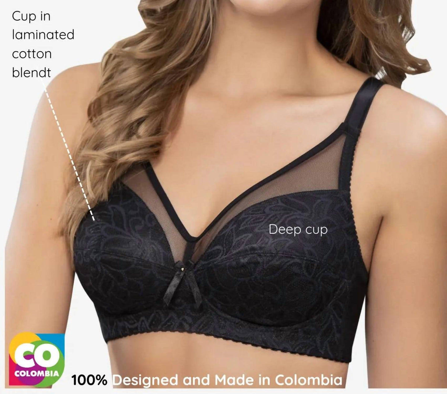 Siluets - Elegant Lace Bra with Back Buckle