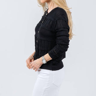 Maria Pavan - Women's Ross Fringe Cardigan