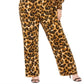 Macacão feminino NY Collection Faux Wrap marrom tamanho 2X