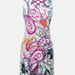 Joseph Ribkoff - Scribble Print Sheath Mini Dress