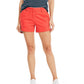 Shorts Nautica Feminino 4 Stretch Twill Vermelho Tamanho 6