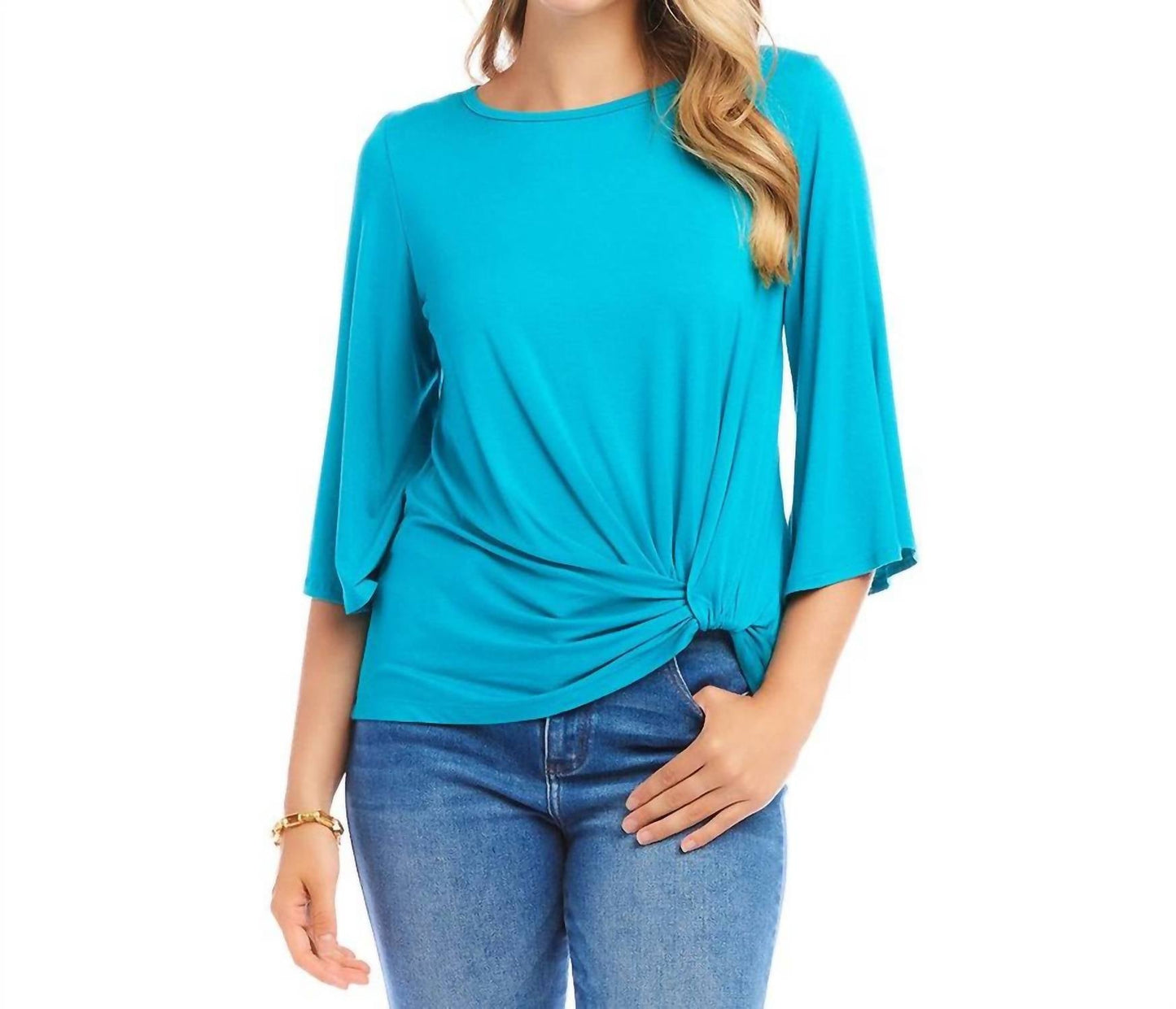 Karen Kane - Flare Sleeve Pick-Up Top