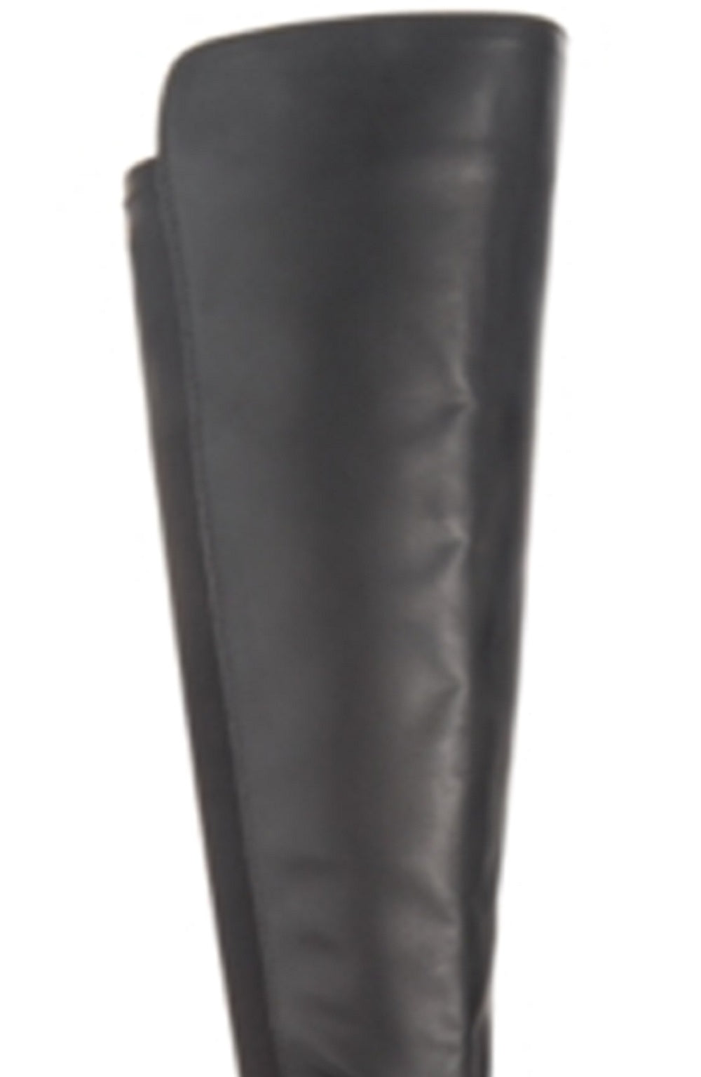 Material Girl Darcell Couro Almond Toe Acima do Joelho Feminino Preto Tamanho 6 M