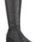 Material Girl Darcell Couro Almond Toe Acima do Joelho Feminino Preto Tamanho 6 M