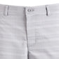 Shorts masculino Attack Life By Greg Norman Fairway Cargo Golf Xadrez de secagem rápida, cinza, tamanho 32