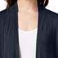Cardigan feminino sólido INC International Concepts, azul, tamanho pequeno