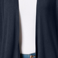 Cardigan feminino sólido INC International Concepts, azul, tamanho pequeno