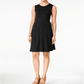 Vestido preto sem mangas estilo &amp; co feminino tamanho pequeno