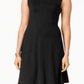 Vestido preto sem mangas estilo &amp; co feminino tamanho pequeno