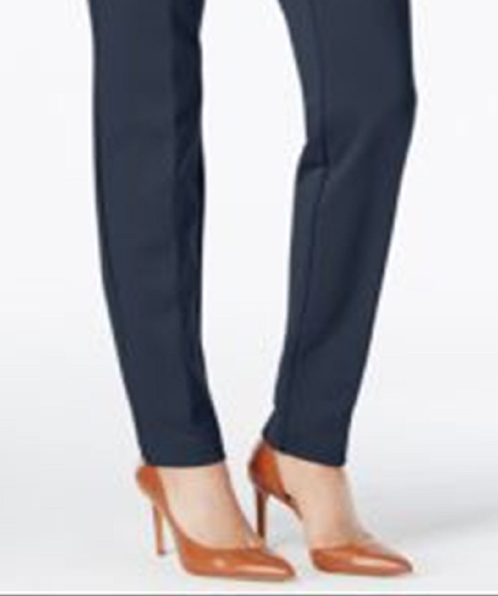 Calça skinny Hollywood feminina Alfani azul tamanho 4 pequena