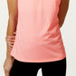 Camiseta ID Ideology Essentials Rapidry Heathered Performance Feminina Rosa Tamanho Médio