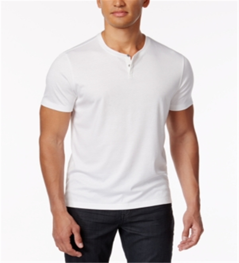 Calça Henley Stretch Soft Touch Masculina Alfani Branca Tamanho Grande