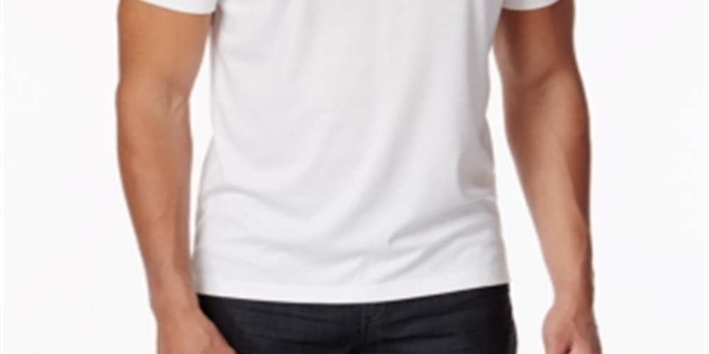 Calça Henley Stretch Soft Touch Masculina Alfani Branca Tamanho Grande