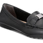 Mocassim feminino Giani Bernini Dailyn com espuma viscoelástica, preto, tamanho 5,5 M