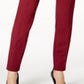 Calça skinny Hollywood feminina Alfani vermelha tamanho 14 pequena