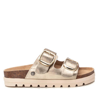 Xti - Sandálias femininas com fivela dupla