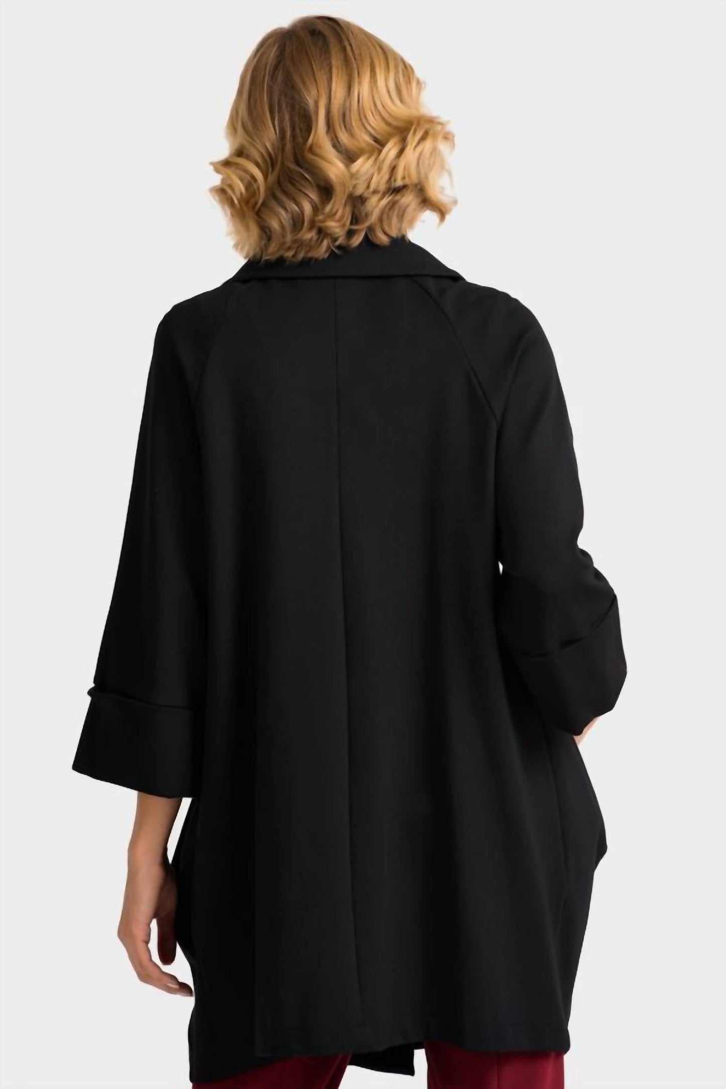 Joseph Ribkoff - Cowl Neck 3/4 Sleeve Coat