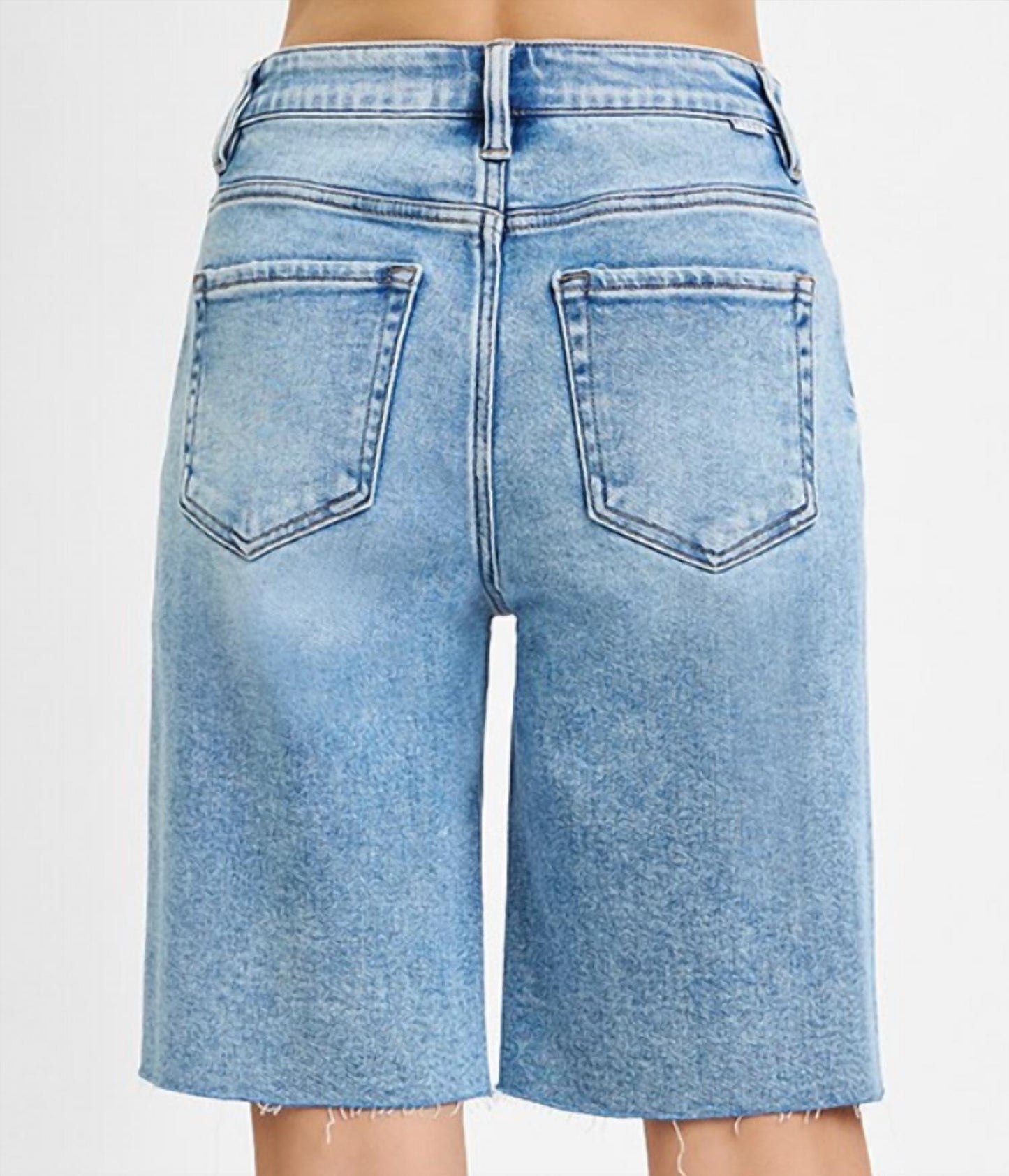 Risen - Mid Rise Bermuda Shorts