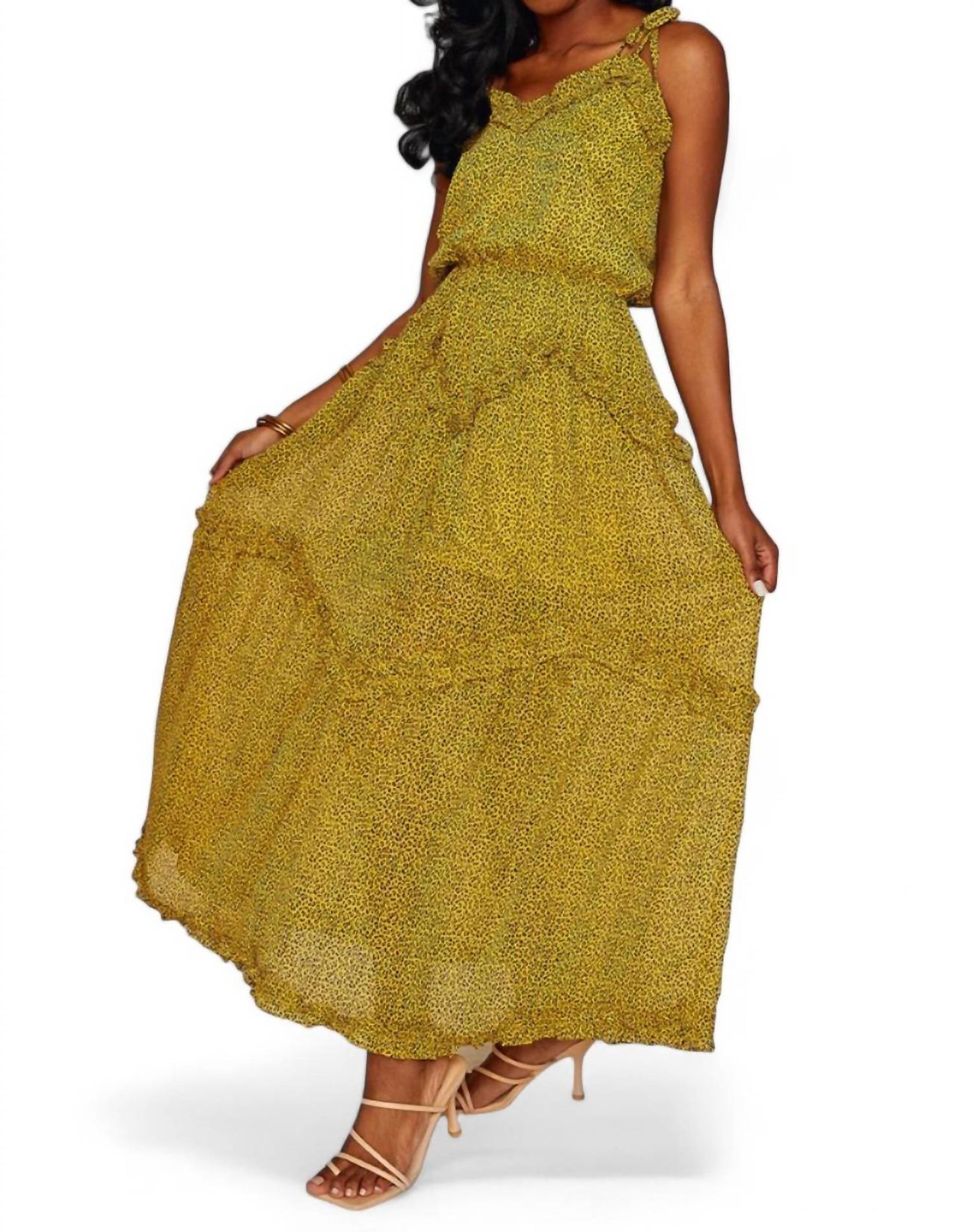 Buddylove - Rori Tie-Shoulder Maxi Dress