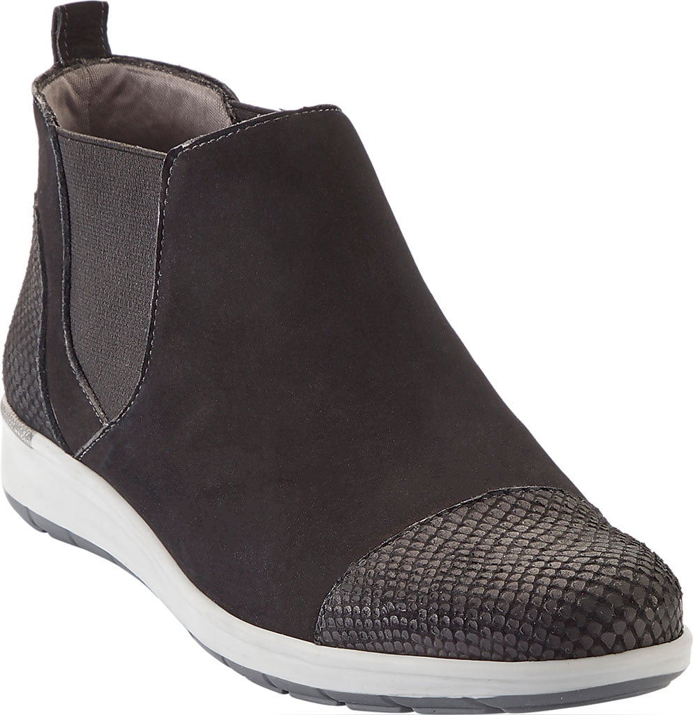 Botas femininas Osmond da Walking Cradles, pretas, tamanho 5,5