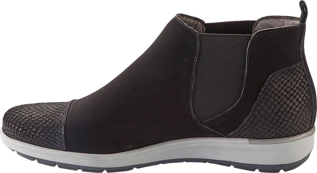 Botas femininas Osmond da Walking Cradles, pretas, tamanho 5,5