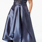 Vestido longo feminino R &amp; M Richards, cinza, tamanho 18W