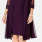 Jaqueta e vestido feminino R &amp; M Richards roxo tamanho 4 pequeno