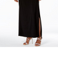Vestido feminino R &amp; M Richards com ombros descobertos, cinza, tamanho 8