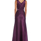 Vestido de cetim feminino Nightway, roxo, tamanho 12