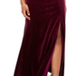 Vestido longo de festa feminino Morgan &amp; Co. com glitter, vermelho, tamanho 13