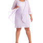 Vestido e jaqueta de renda femininos R &amp; M Richards, roxo, tamanho 14W