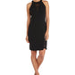 Vestido tubinho de renda Nightway feminino, preto, tamanho 4