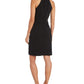 Vestido tubinho de renda Nightway feminino, preto, tamanho 8