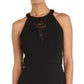 Vestido tubinho de renda Nightway feminino, preto, tamanho 8