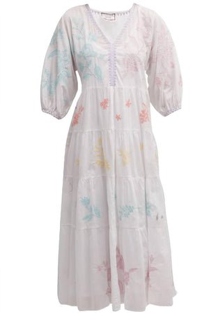 Johnny Was - Vestido Hazel Dolman em camadas
