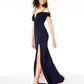 Vestido curto City Studios Junior's Off The Shoulder, preto, tamanho 13